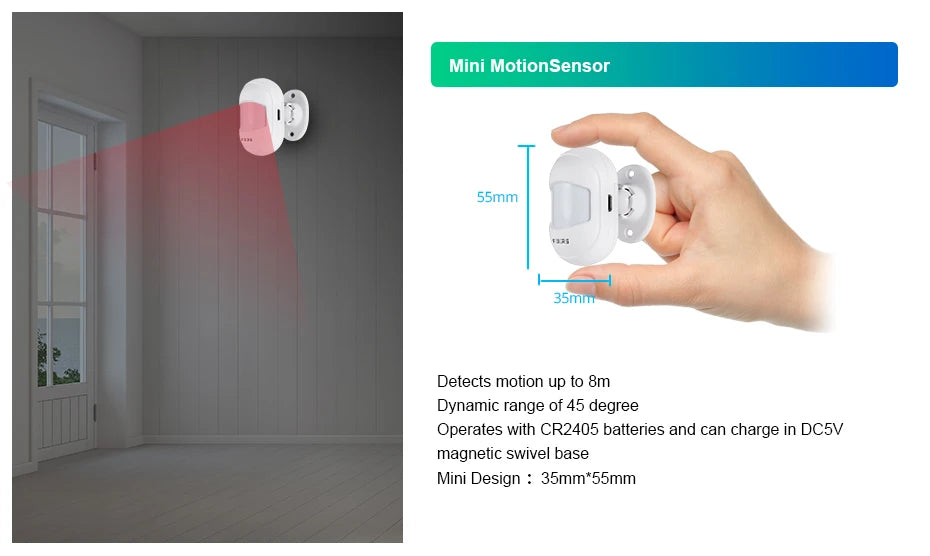 Fuers Tuya Smart WiFi 4G/2G GSM Alarm System