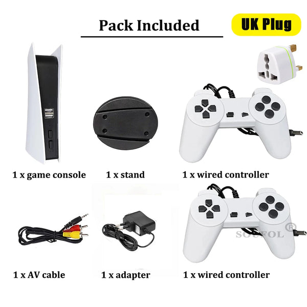 Game Station 5 Retro 8-Bit TV Console with 200 Built-in Games