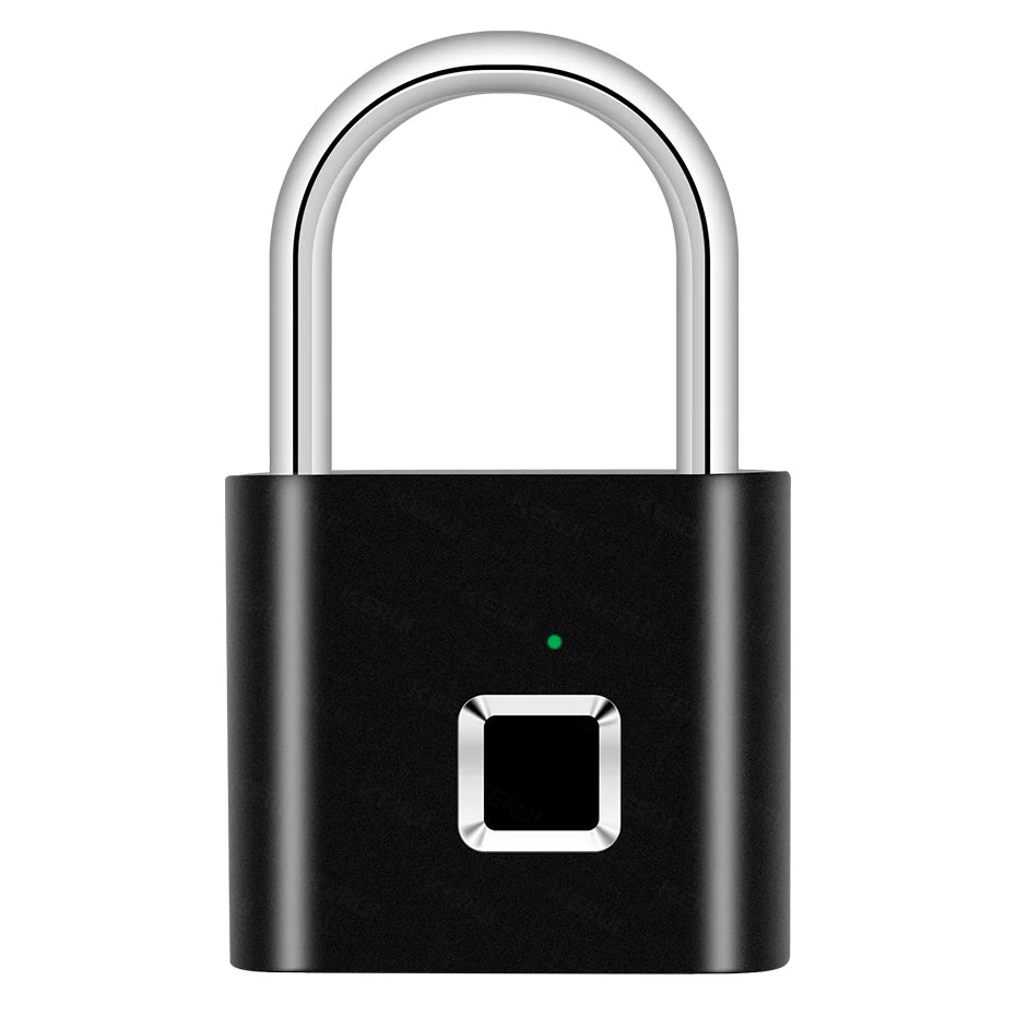 Smart Fingerprint Padlock Keyless Rechargeable Security Lock