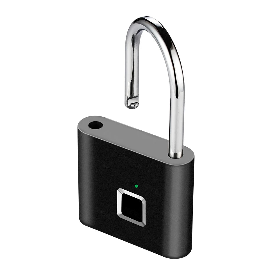 Smart Fingerprint Padlock Keyless Rechargeable Security Lock