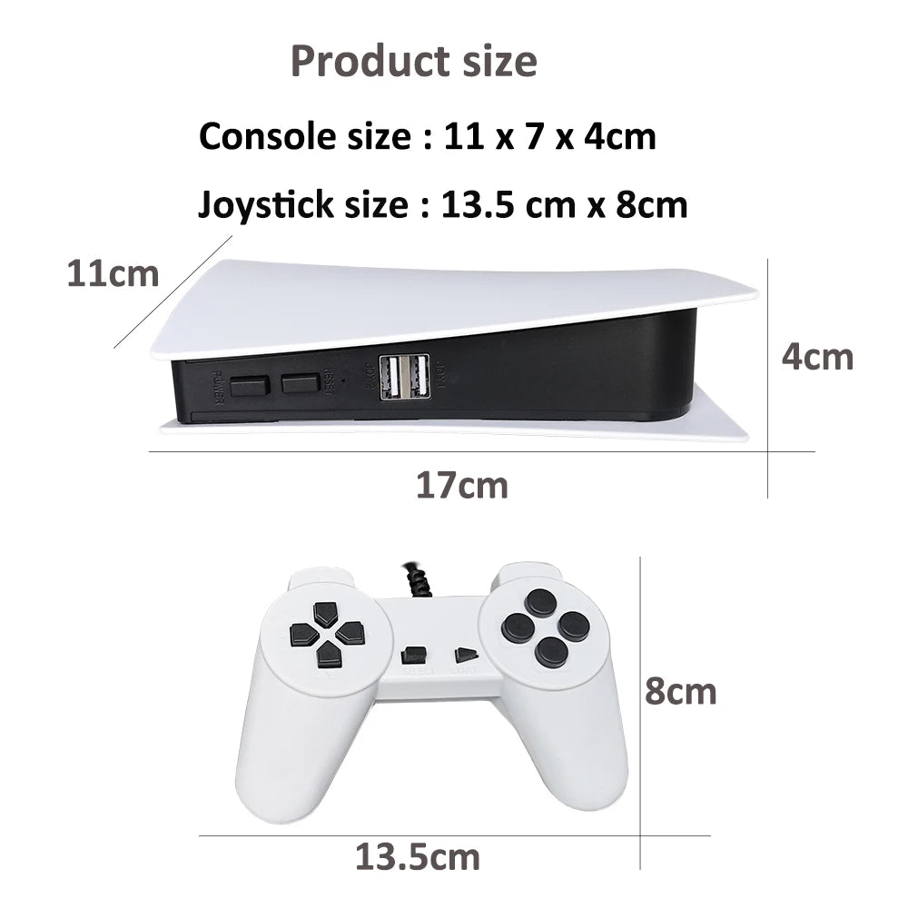 Game Station 5 Retro 8-Bit TV Console with 200 Built-in Games