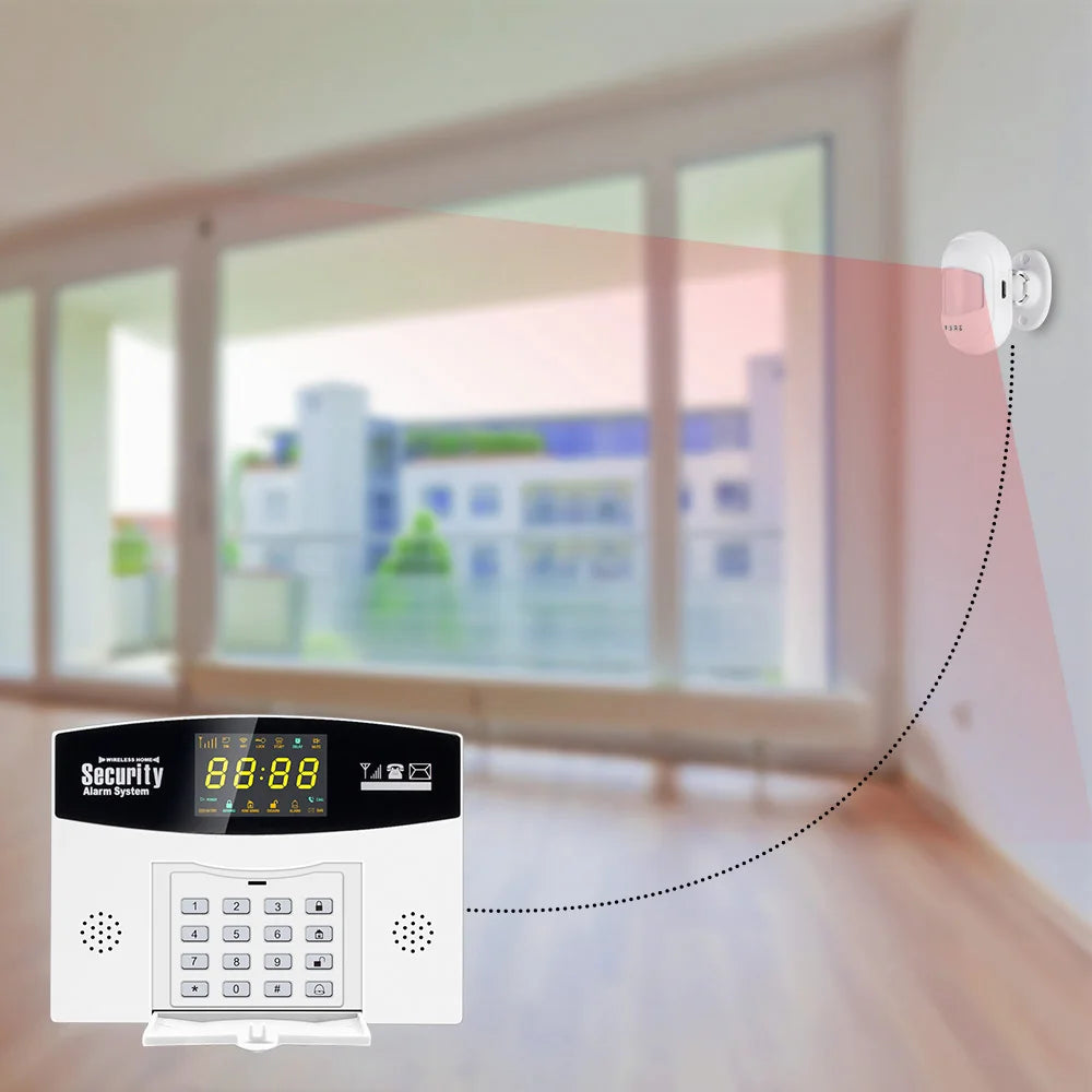 Fuers Tuya Smart WiFi 4G/2G GSM Alarm System