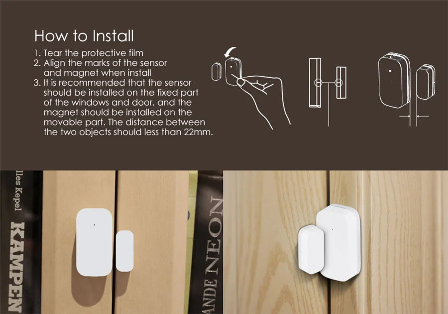 Zigbee Door & Window Sensor for Mi Home and HomeKit