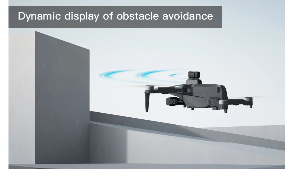 L600 Pro Max 4K GPS Drone with 3-Axis Gimbal & Dual Camera
