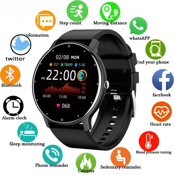 LIGE Smart Watch Bluetooth 5.2 Fitness Tracker IP67 Waterproof