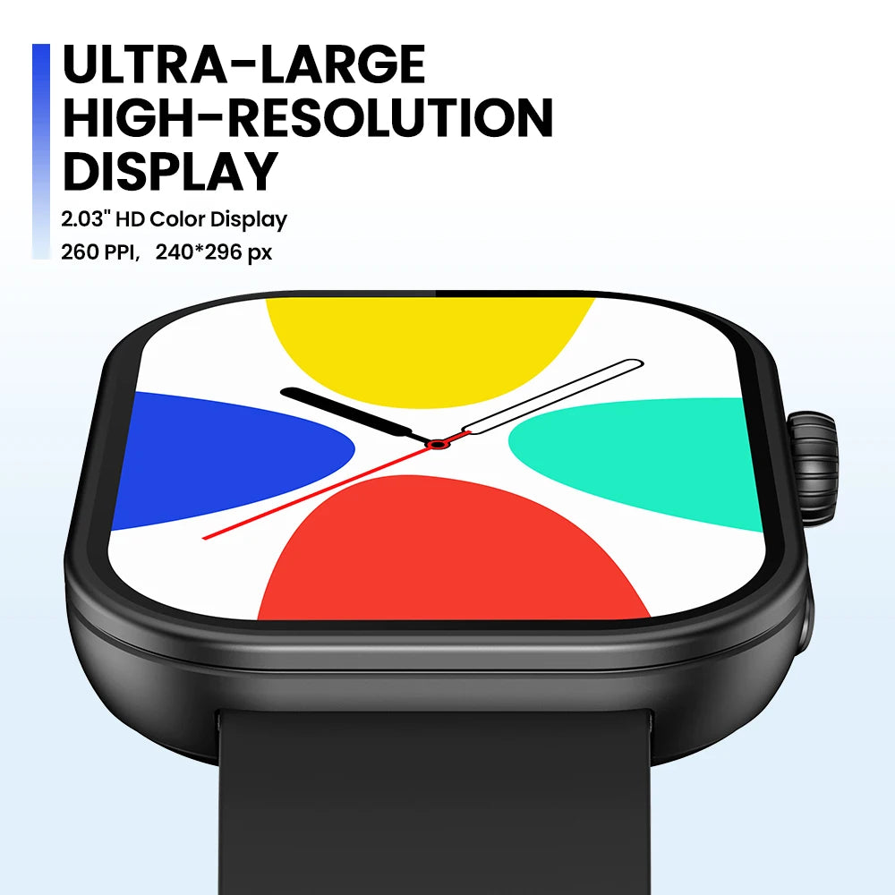 Btalk Plus Smartwatch with Voice Call & 2.03" HD Display