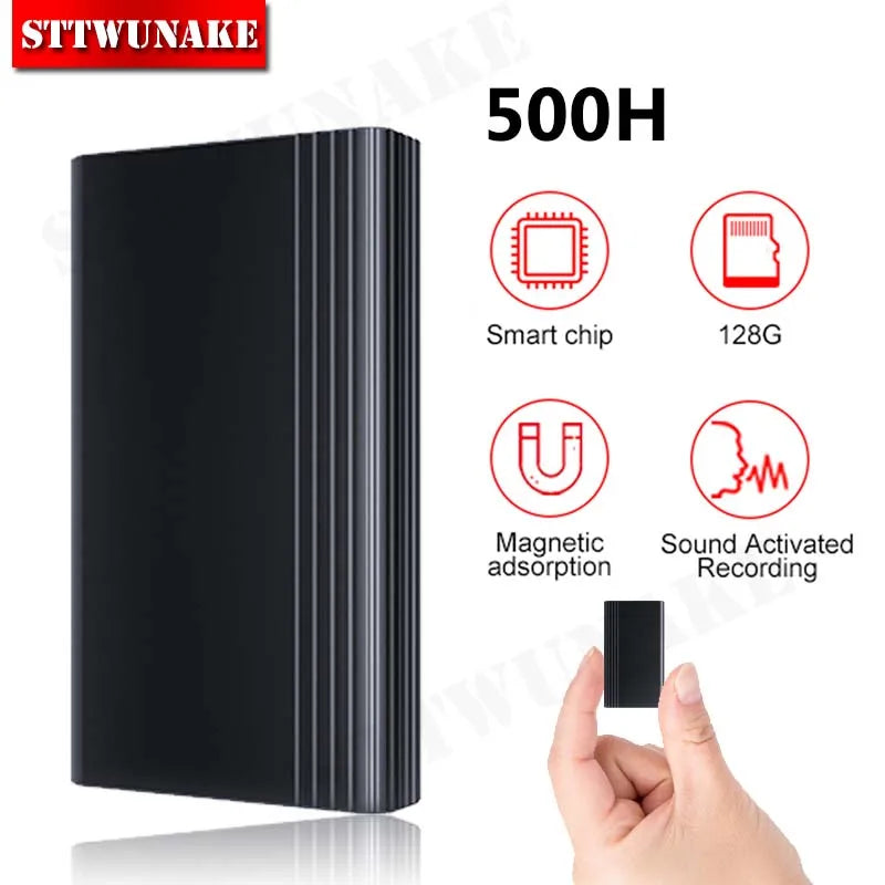 Mini Voice Activated Recorder with 500 Hours Storage