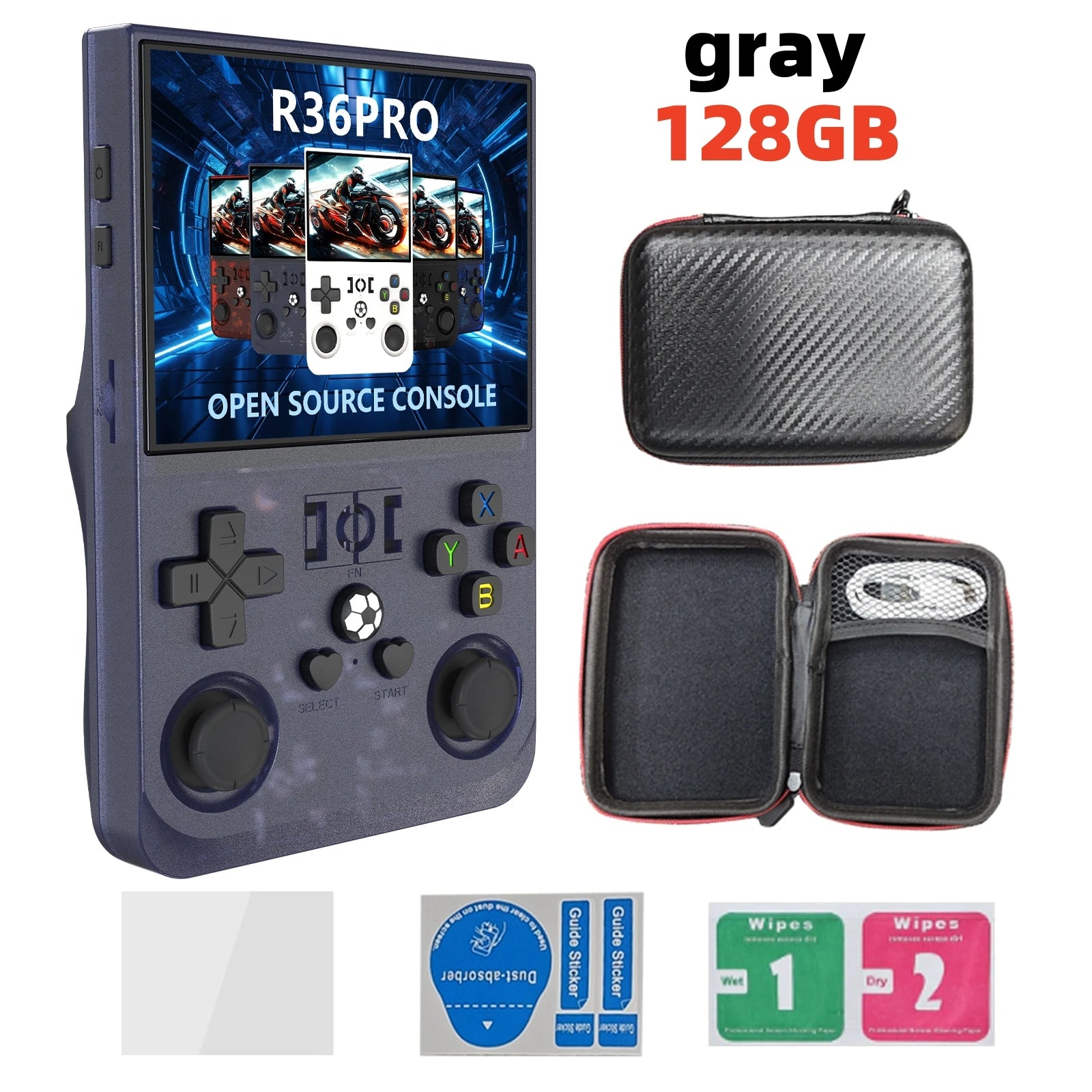 Open Source R36 PRO Retro Handheld Game Console
