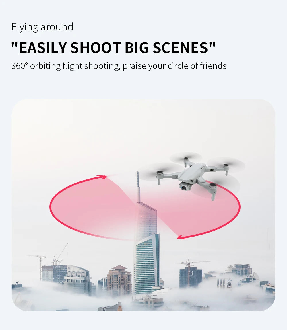 L900 Pro 4K GPS Drone with Dual Camera & Brushless Motor