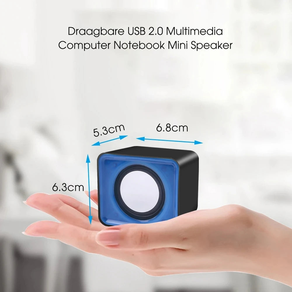 Mini PC Speaker Sound Box for Laptop & Desktop Computers
