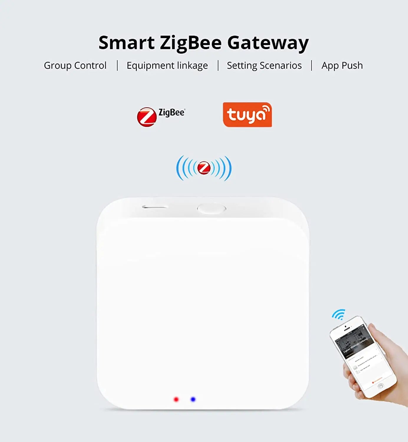 Tuya Zigbee 3.0 Smart Gateway Hub for Alexa & Google Home
