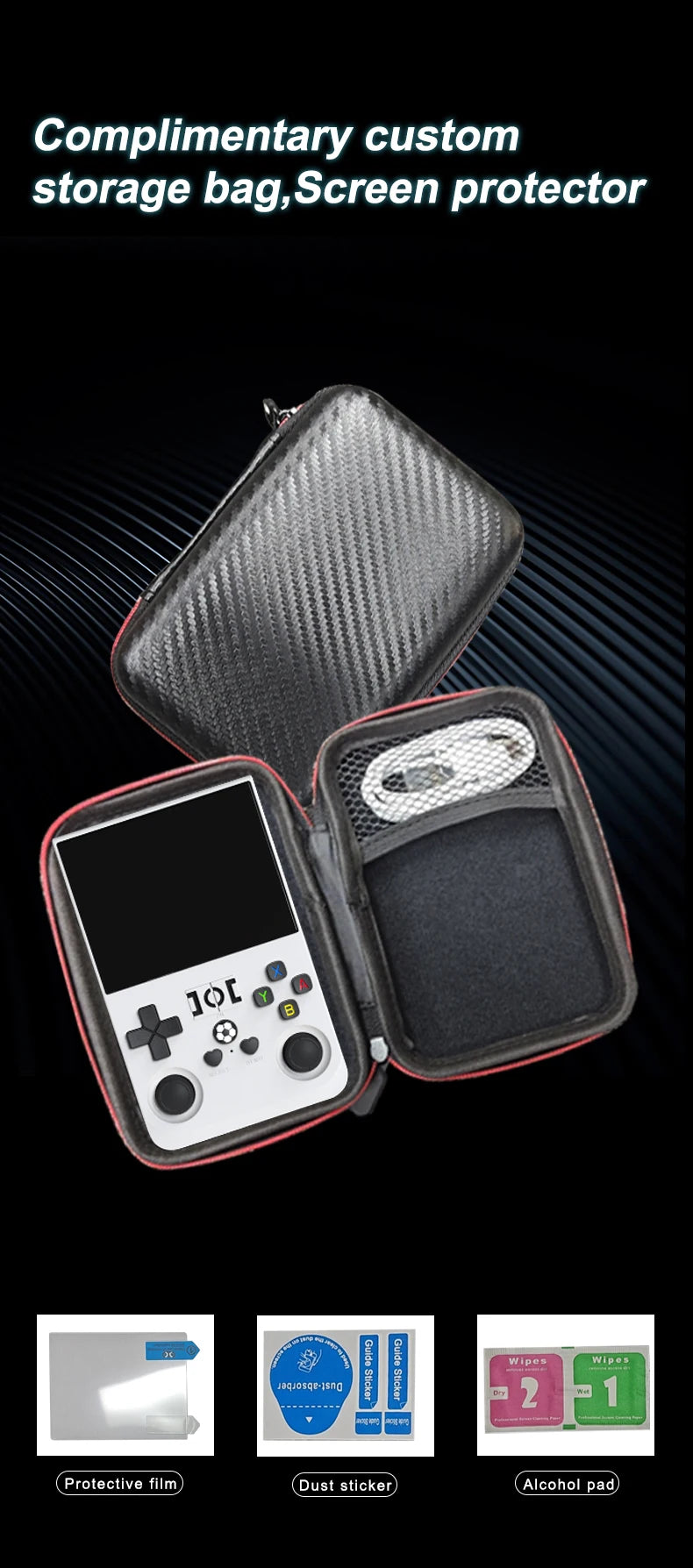 Open Source R36 PRO Retro Handheld Game Console