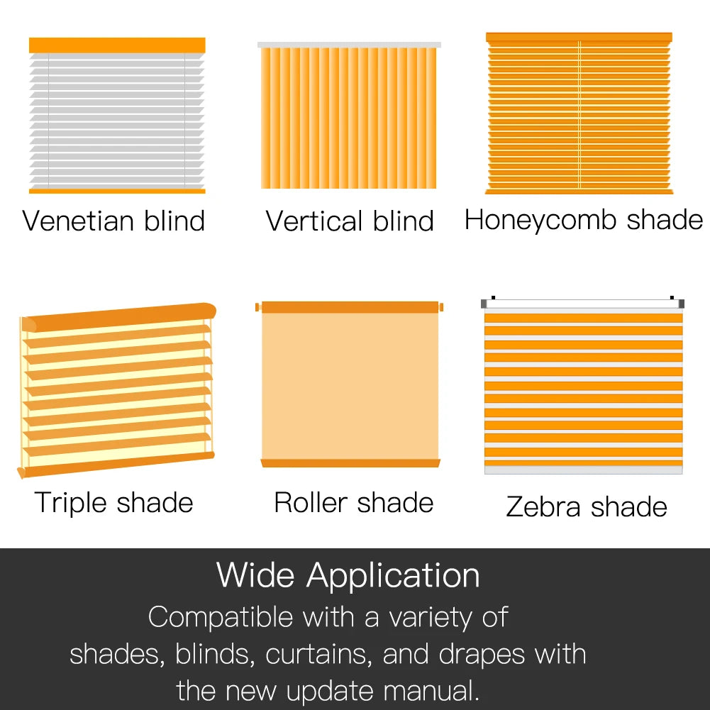 Zigbee Smart Roller Blinds Motor with Tuya App & Voice Control
