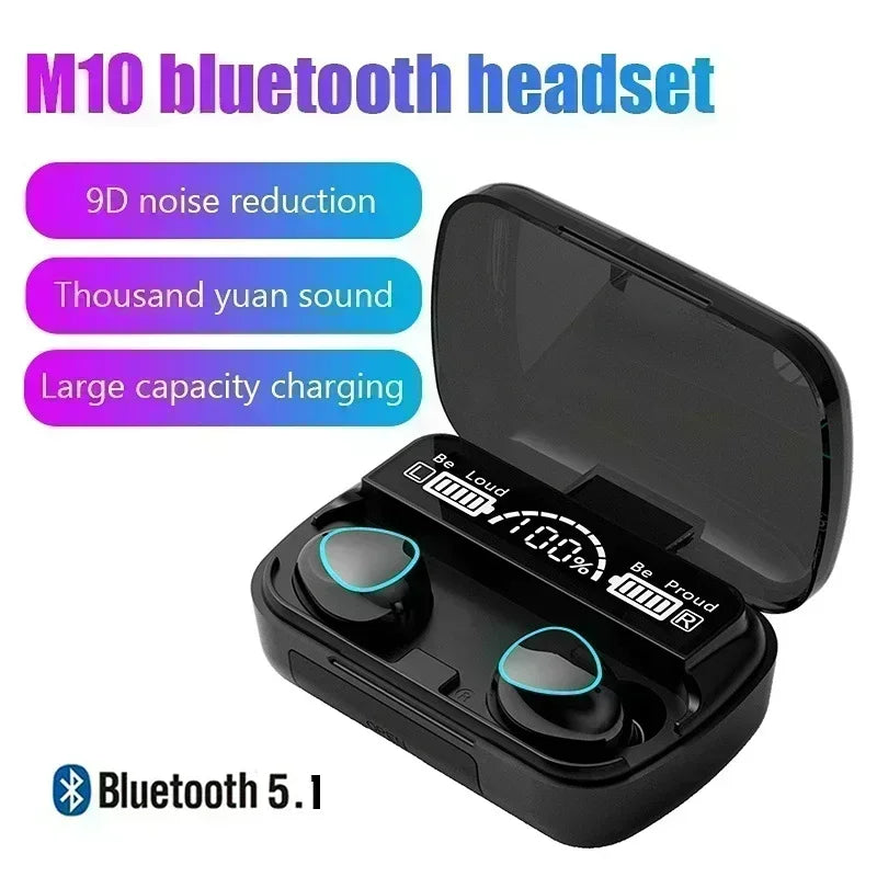 Wireless Bluetooth Headphones with Display