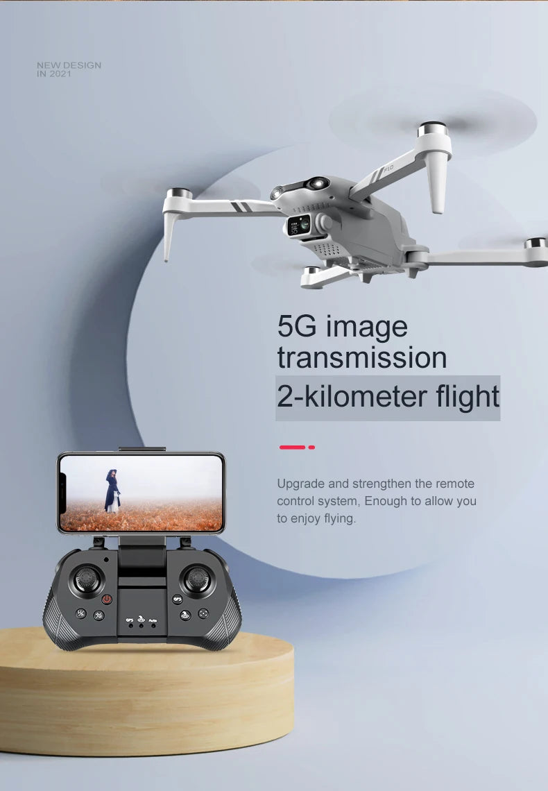 4DRC F10 GPS 6K Dual Camera Foldable Drone with Obstacle Avoidance