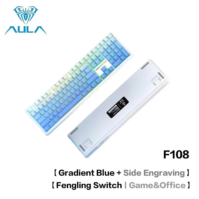 AULA F108 Pro Mechanical Keyboard