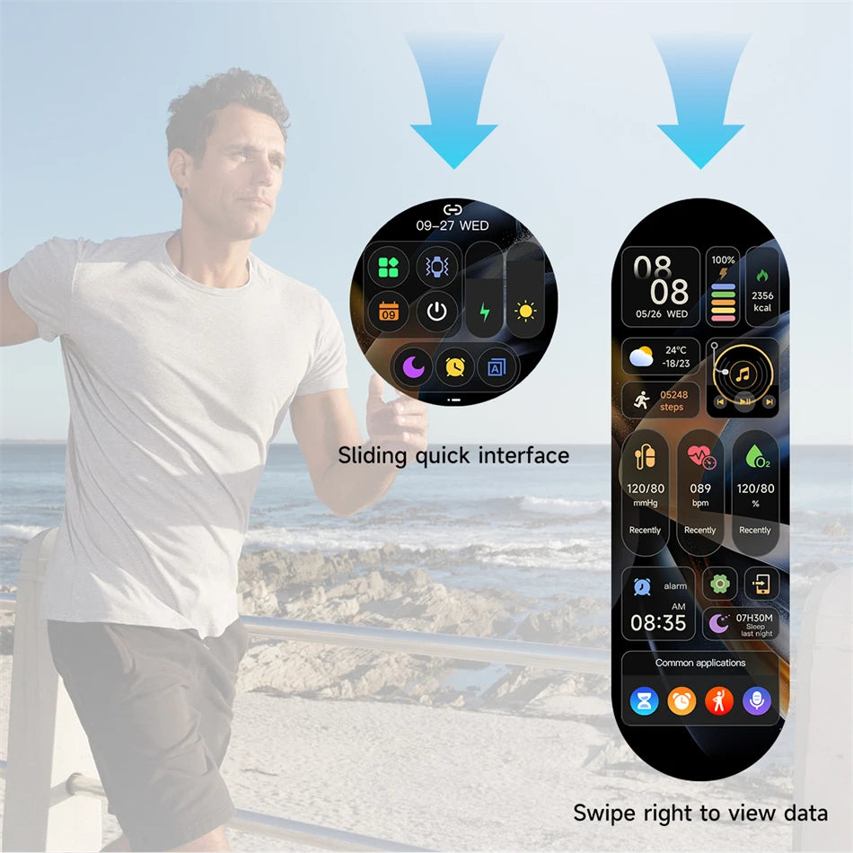 2025 Watch 5 Max Smartwatch AMOLED NFC GPS Bluetooth Call
