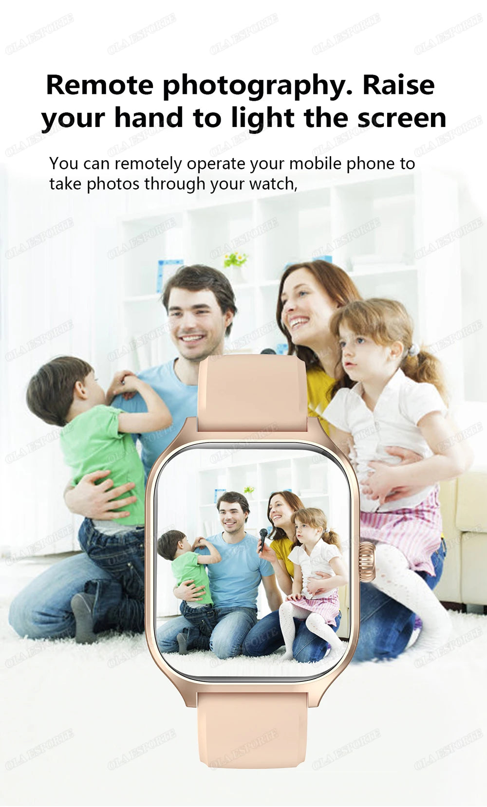 1.83" Smart Watch with Bluetooth Call & Fitness Tracker for Android/iOS