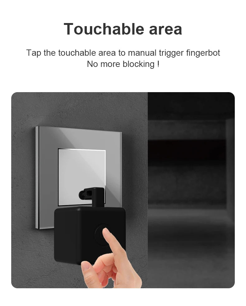 Tuya Zigbee Smart Fingerbot Switch Pusher for Alexa & Google Home