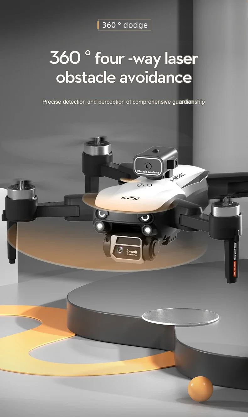 S2S Mini 8K Drone with Obstacle Avoidance & Brushless Motor