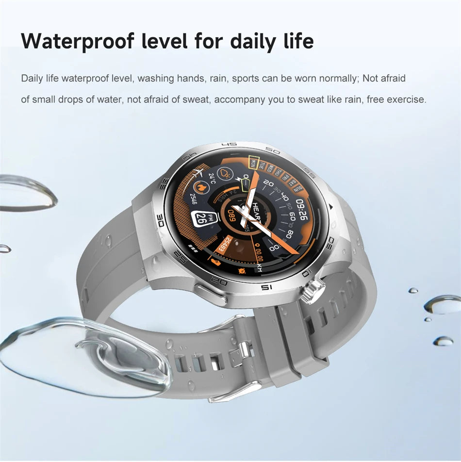 2025 Watch 5 Max Smartwatch AMOLED NFC GPS Bluetooth Call