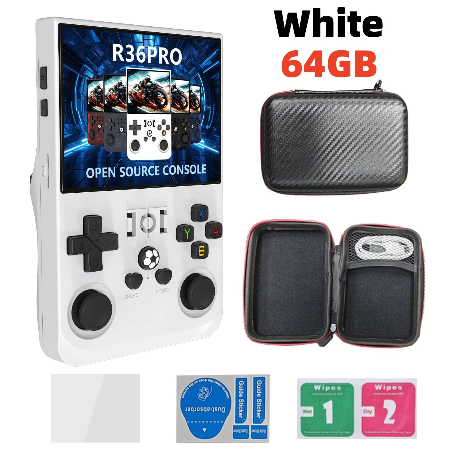 Open Source R36 PRO Retro Handheld Game Console