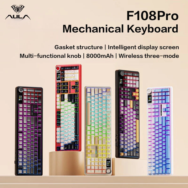 AULA F108 Pro Mechanical Keyboard