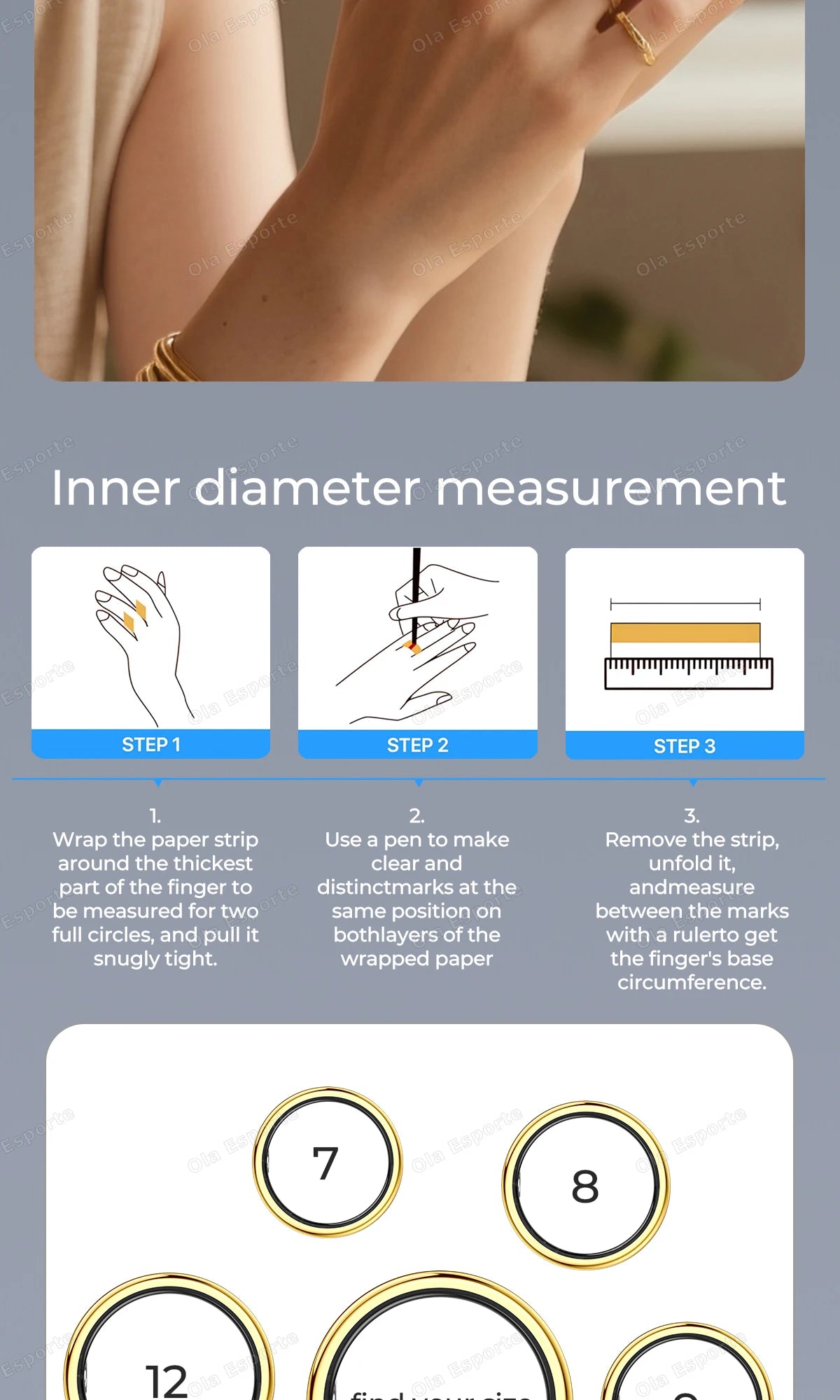 2025 Smart Ring with Heart Rate, Sleep & Fitness Tracking IP68 Waterproof