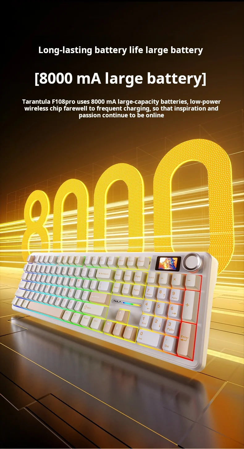 AULA F108 Pro Mechanical Keyboard