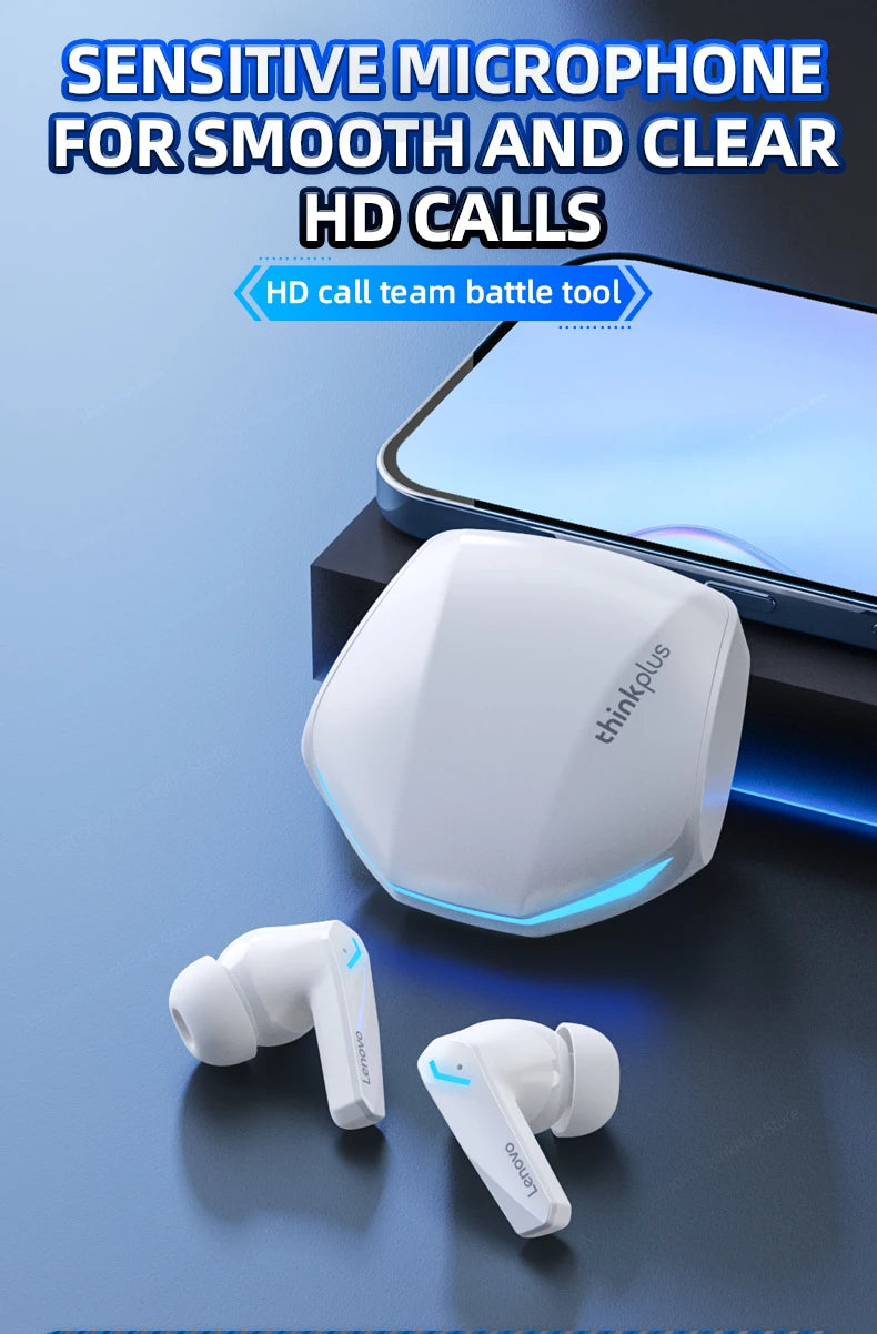 Original Lenovo GM2 Pro Bluetooth Wireless Earbuds