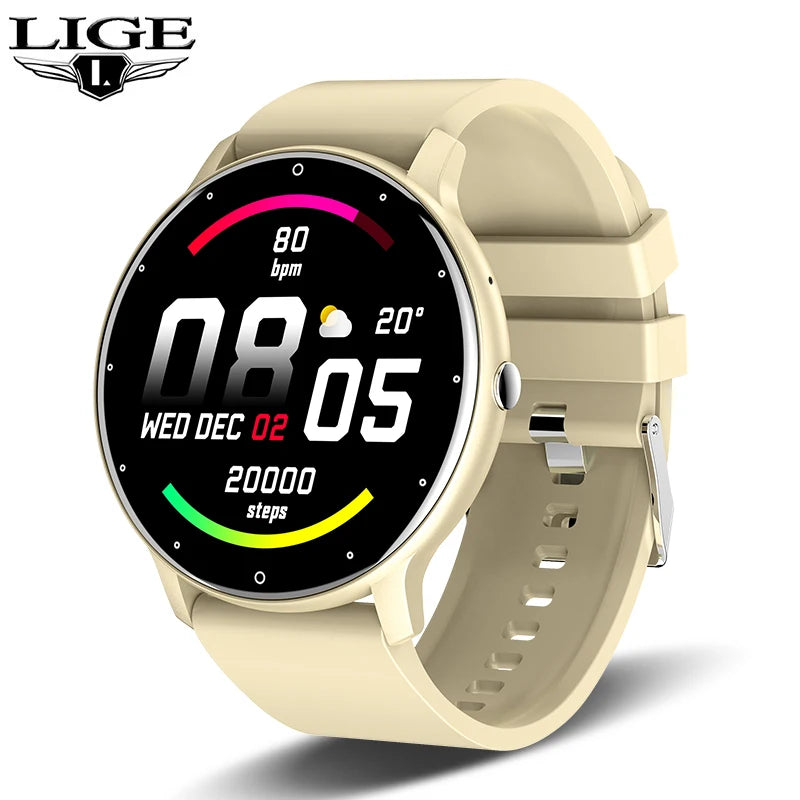 LIGE Smart Watch Bluetooth 5.2 Fitness Tracker IP67 Waterproof