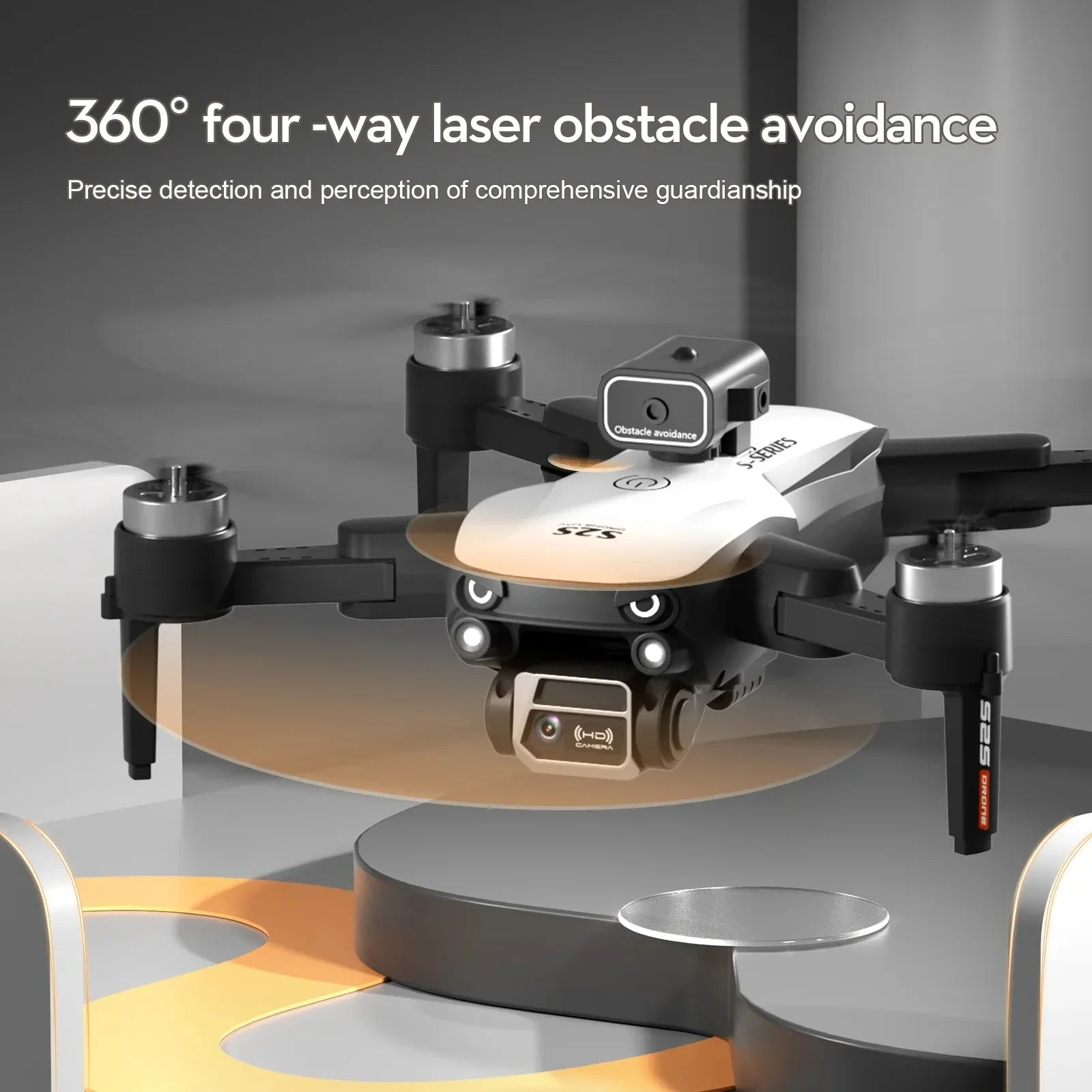 S2S Mini 8K Drone with Obstacle Avoidance & Brushless Motor
