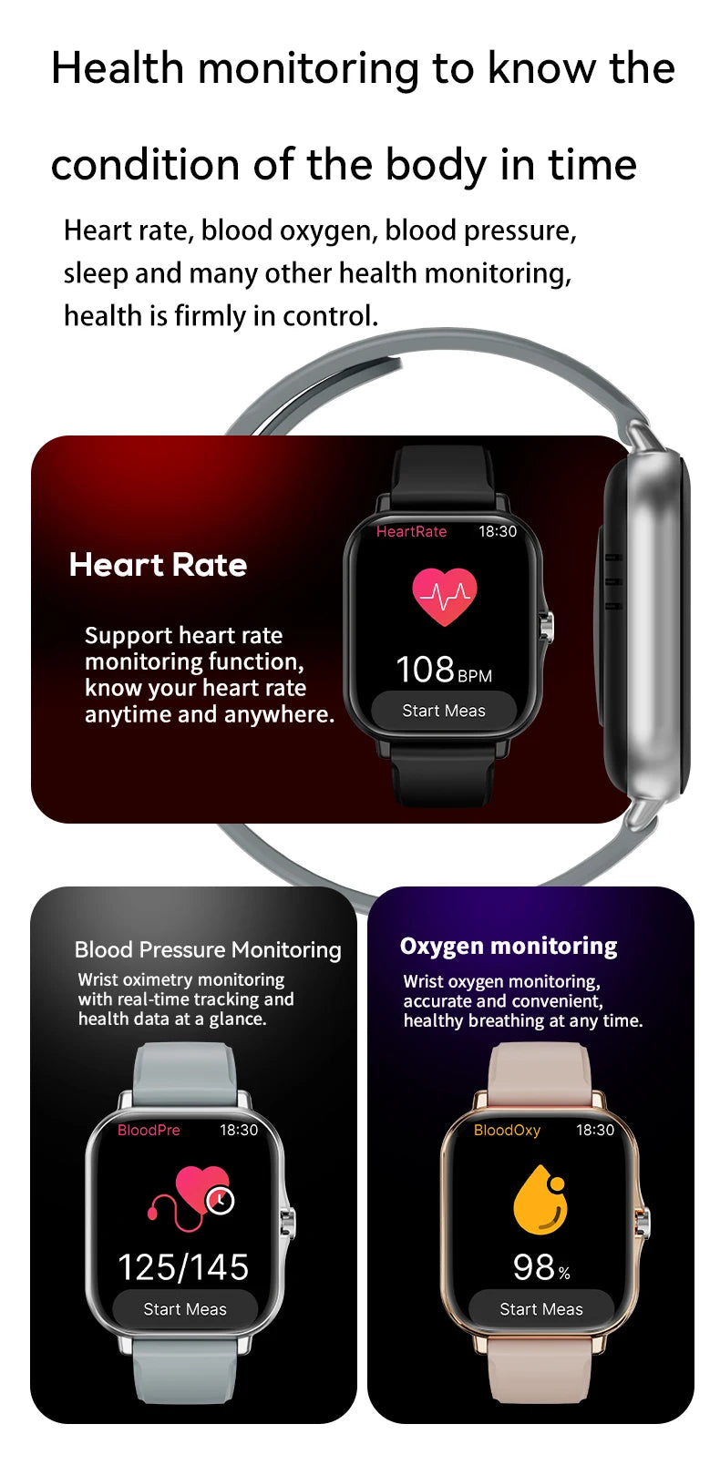 2025 Smart Watch with Bluetooth Call & Fitness Tracker