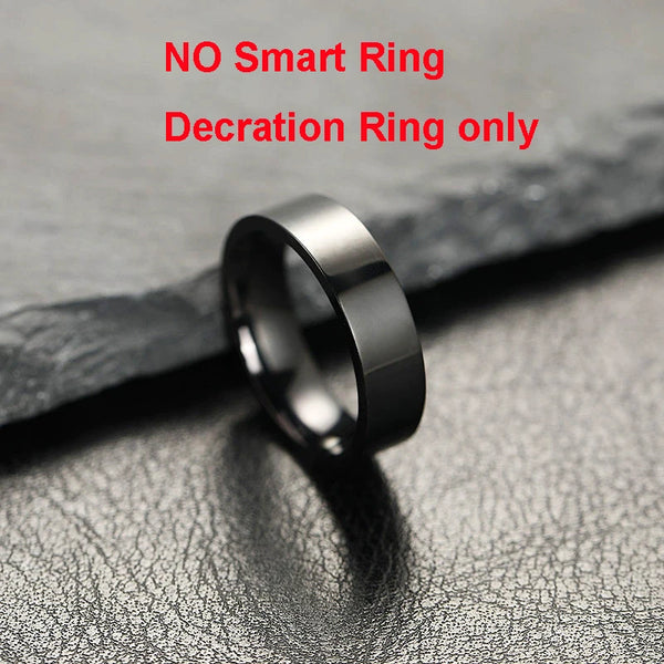 2025 Smart Ring with Heart Rate, Sleep & Fitness Tracking IP68 Waterproof