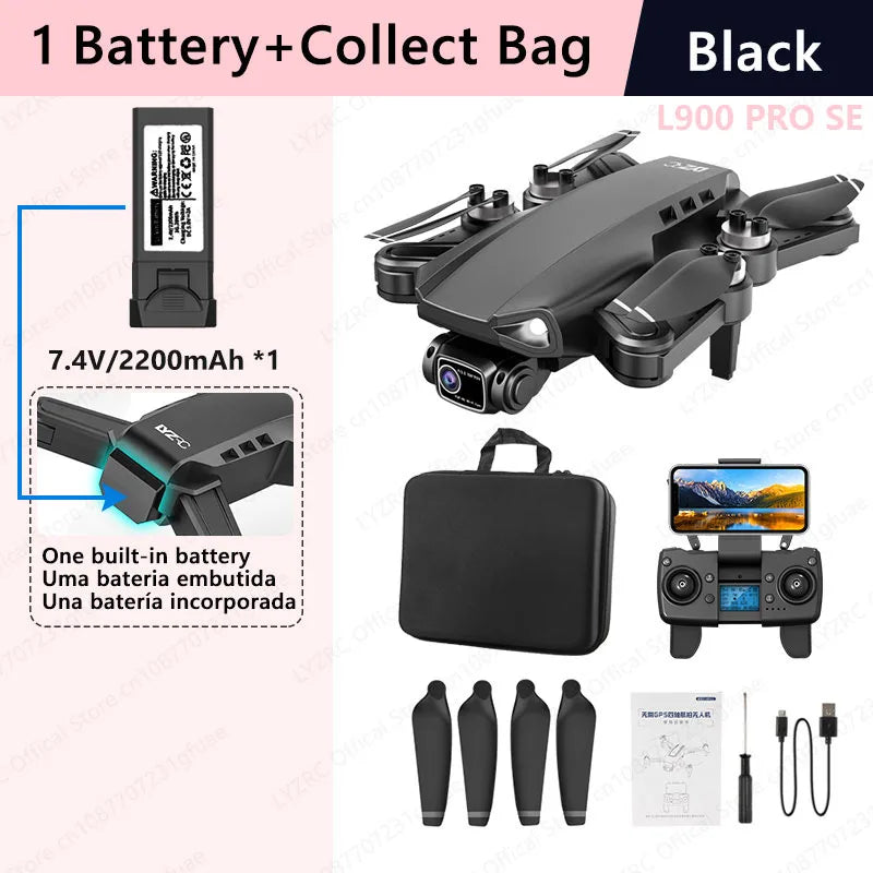 L900 PRO SE GPS 4K Drone with Brushless Motor & 5G WiFi