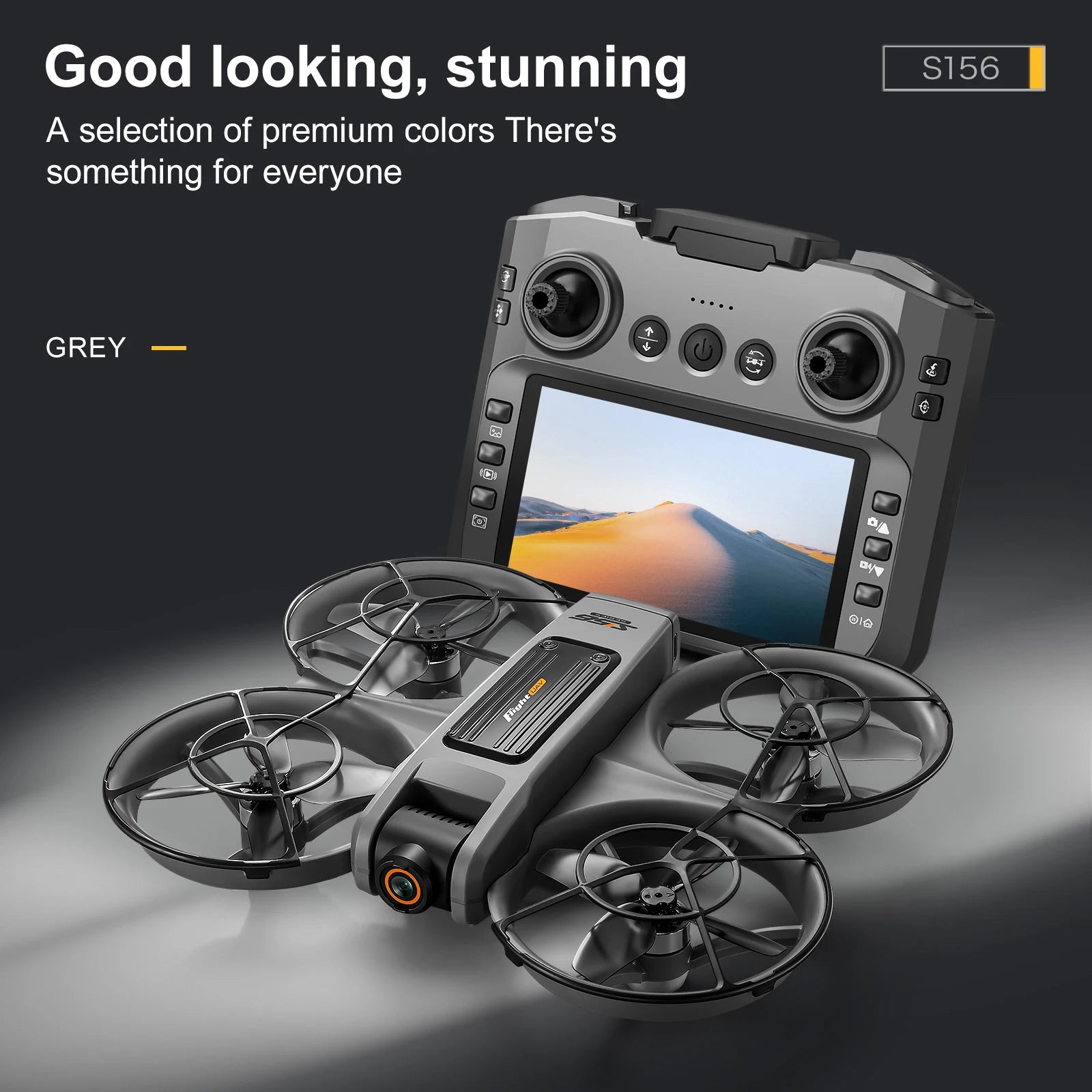 S156 8K Dual Camera WiFi Drone with Remote Control & HD FPV