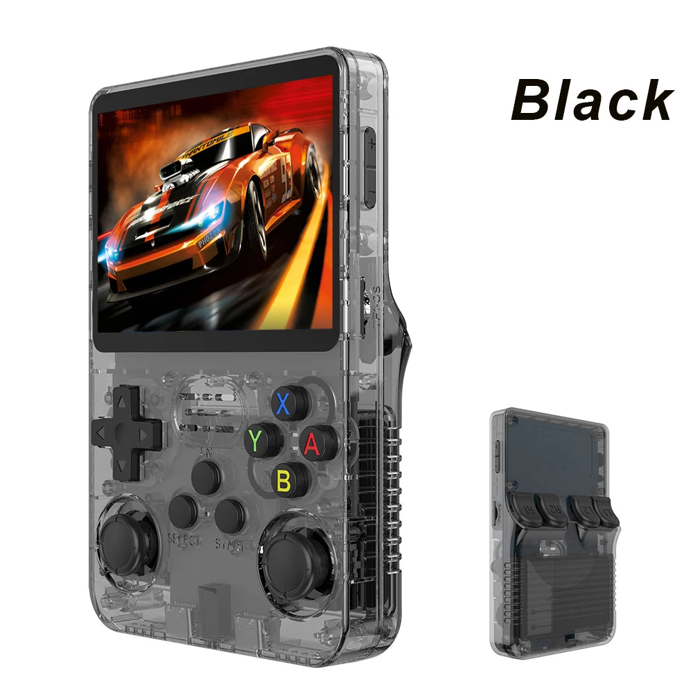 R36S 128GB Retro Handheld Game Console with 3.5" IPS Screen