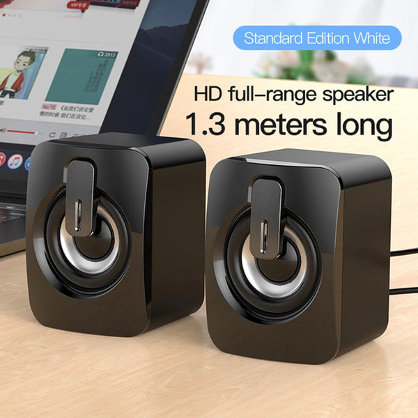 Mini PC Speaker Sound Box for Laptop & Desktop Computers