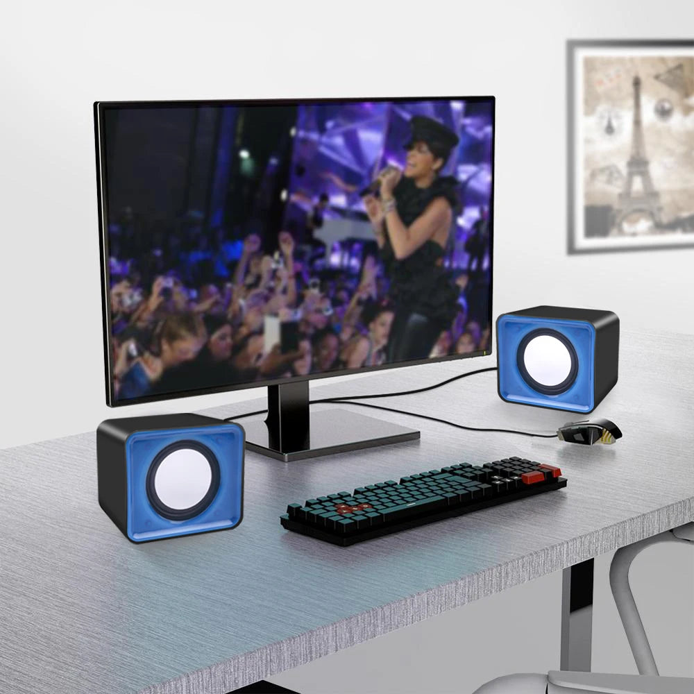 Mini PC Speaker Sound Box for Laptop & Desktop Computers