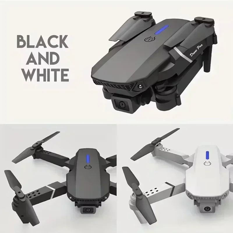 E88 Pro 4K HD WiFi FPV Foldable Drone with Wide-Angle Camera