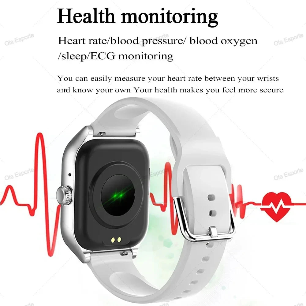 1.83" Smart Watch with Bluetooth Call & Fitness Tracker for Android/iOS