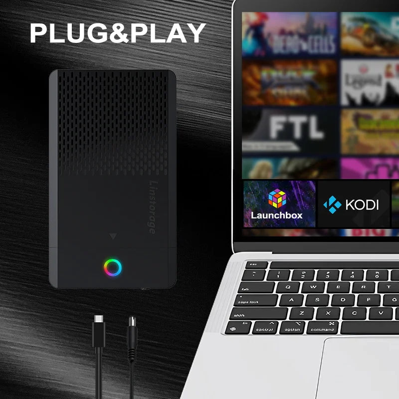 14TB Gaming HDD with 98K+ Retro Games & Launchbox System