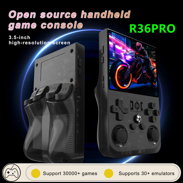 Open Source R36 PRO Retro Handheld Game Console