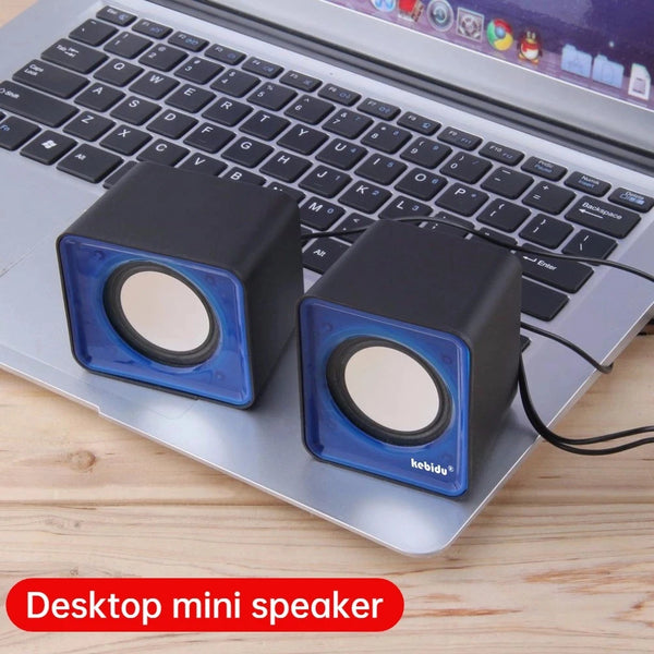 Mini PC Speaker Sound Box for Laptop & Desktop Computers