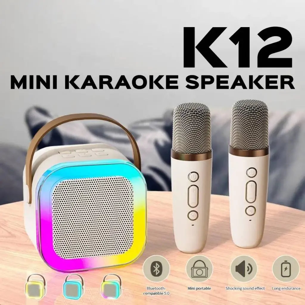 NEW Hot K12 Bluetooth Speaker Karaoke Machine