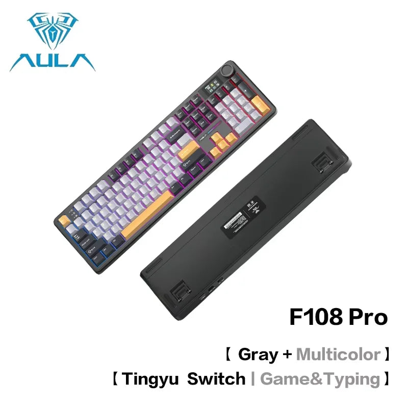 AULA F108 Pro Mechanical Keyboard