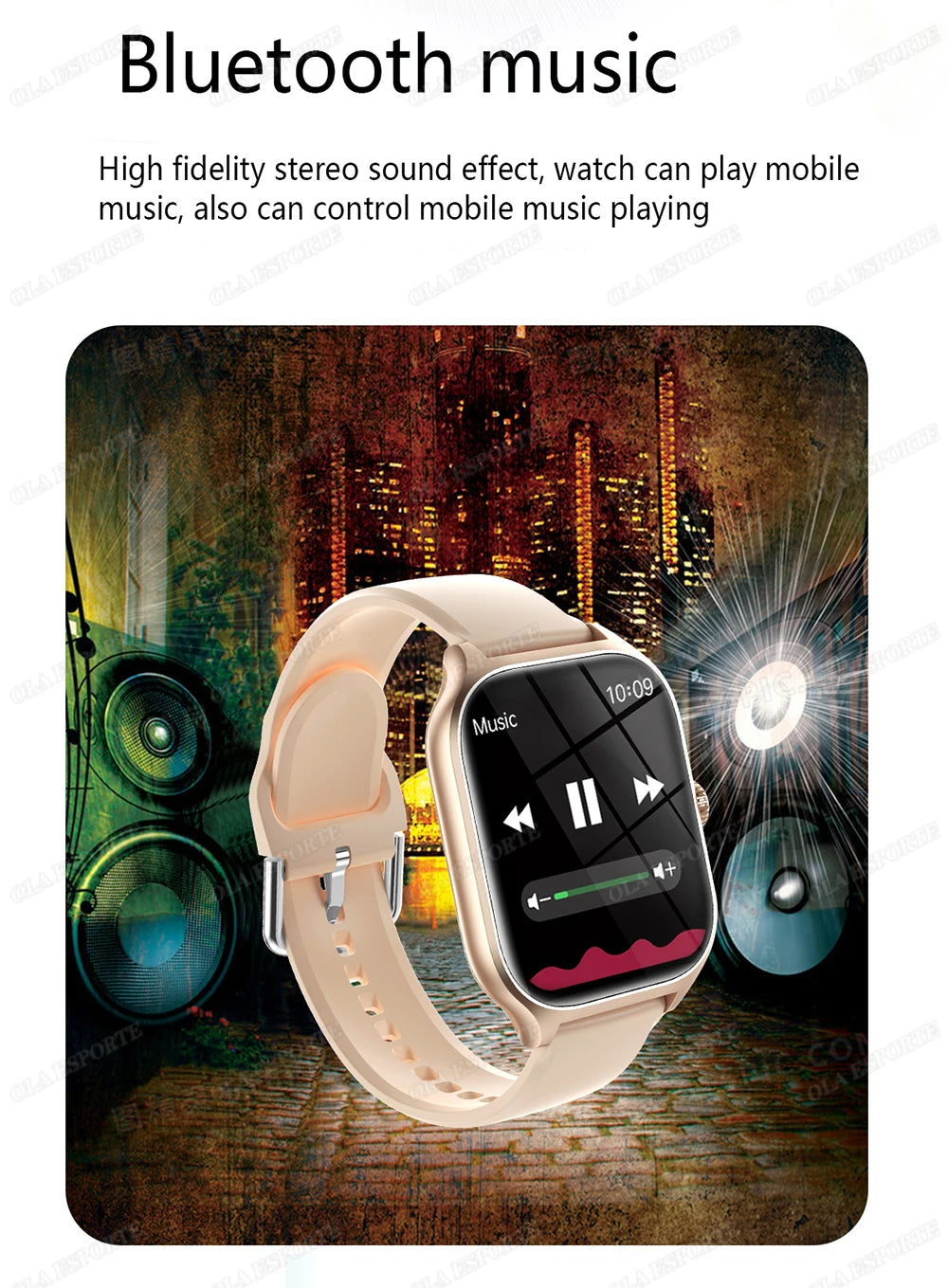 1.83" Smart Watch with Bluetooth Call & Fitness Tracker for Android/iOS