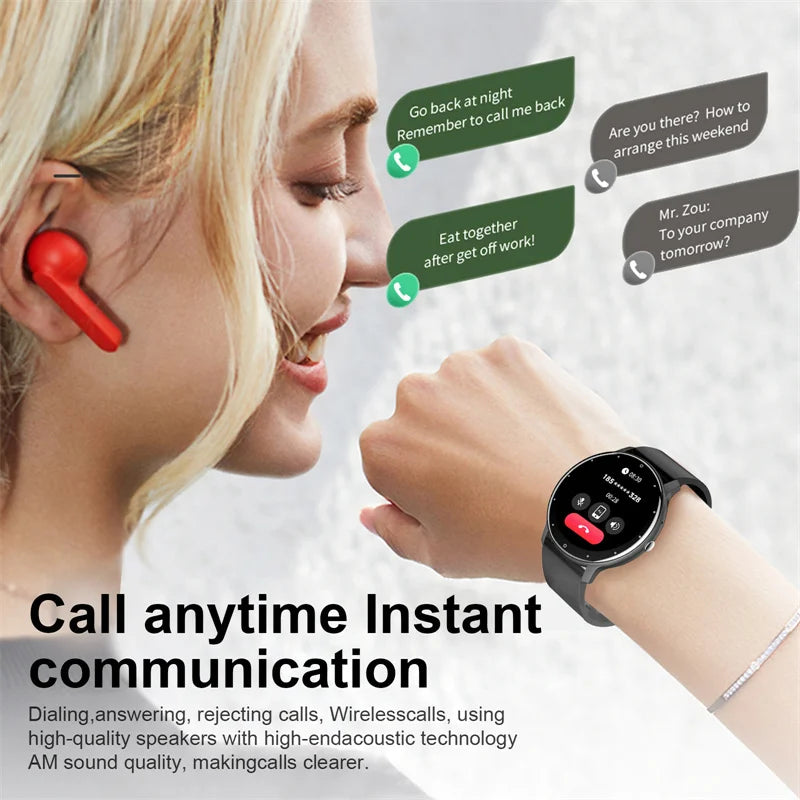 LIGE Smart Watch Bluetooth 5.2 Fitness Tracker IP67 Waterproof