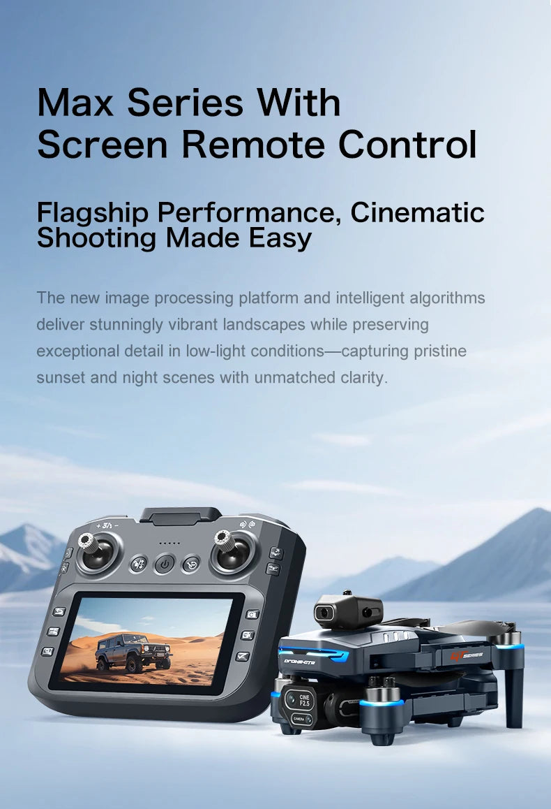 GT8 8K Dual Camera GPS Drone with Brushless Motor & FPV 2025