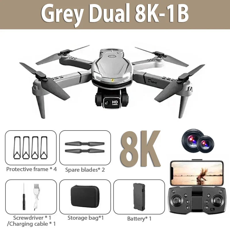 V88 8K GPS Drone with Dual HD Camera & 5G FPV